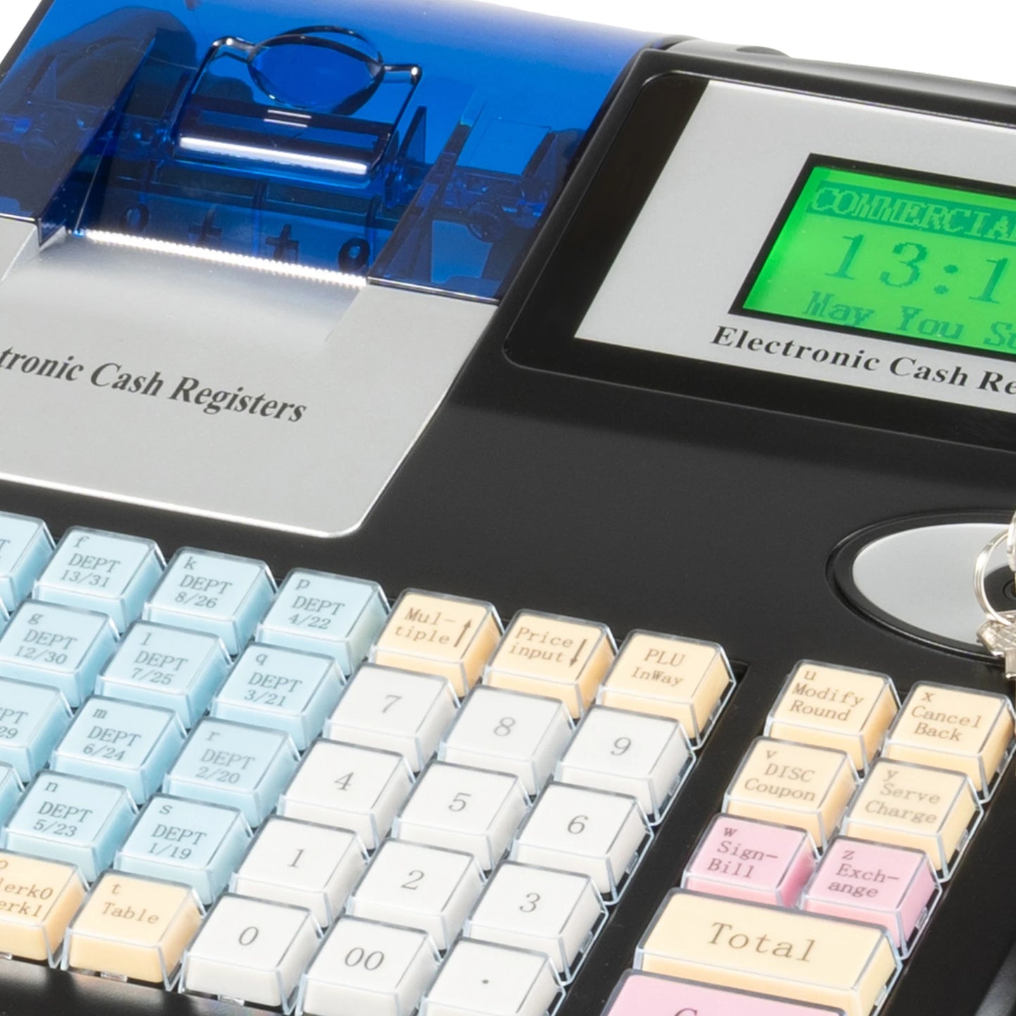 Cash Management System 48 Keys Digital Cash Register POS