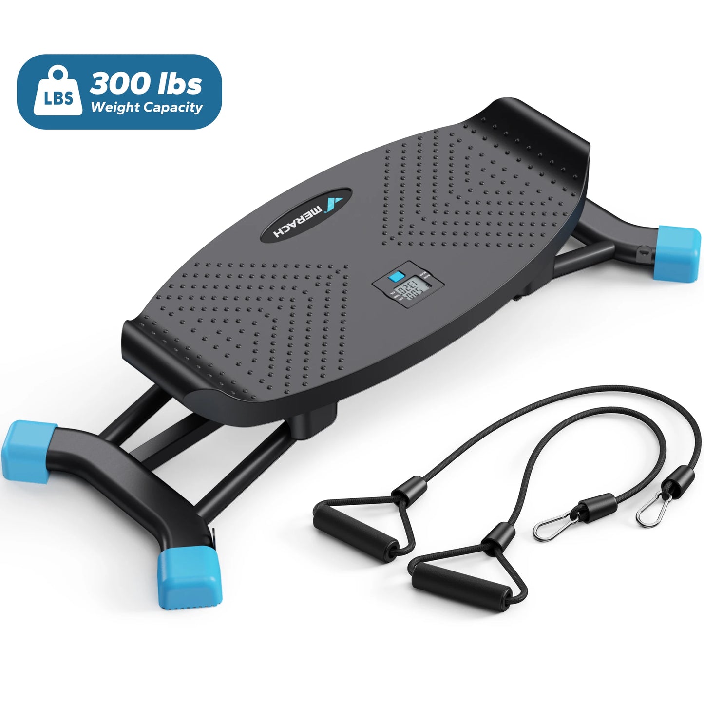 MERACH Ski Machine for Full Body Cardio and Leg Training