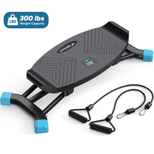 MERACH Ski Machine for Full Body Cardio and Leg Training