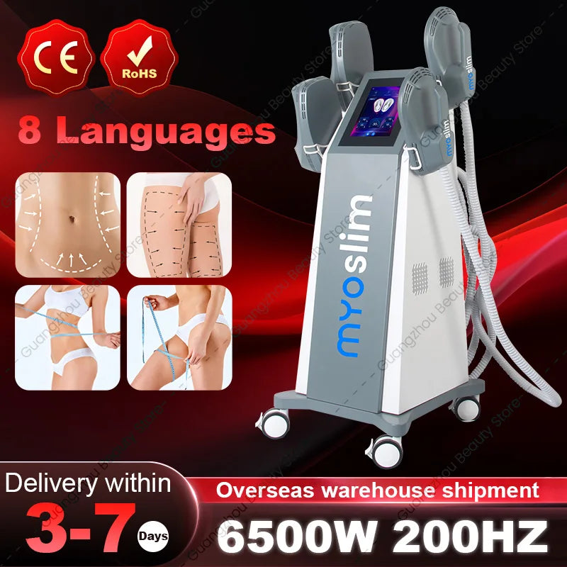 Myoslim EMS NEO RF HIEMT Body Sculpt Machine Muscle Tone