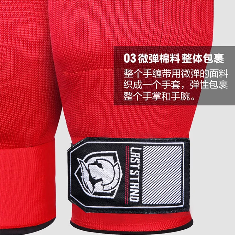 GINGPAI SPORT Gel Boxing Hand Wrap Half Finger Gloves