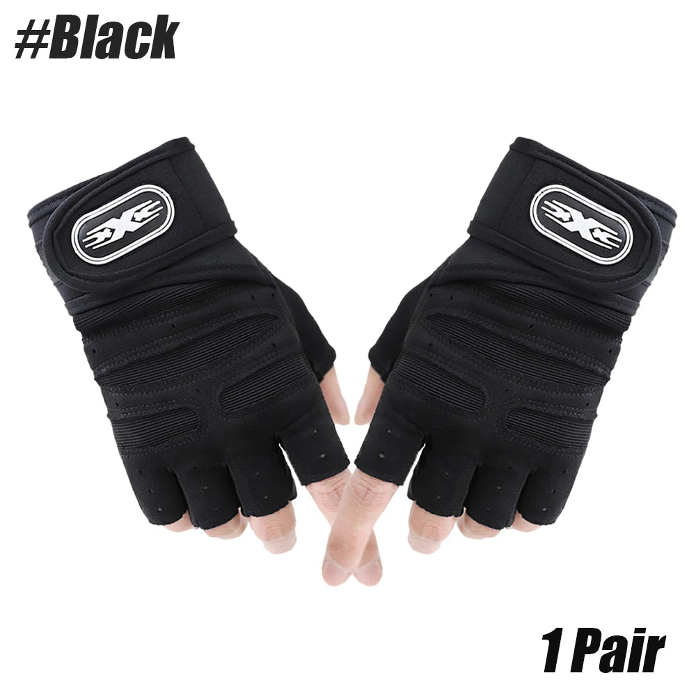 Antislip Workout Gloves For Palm Protection And Gym Lifting
