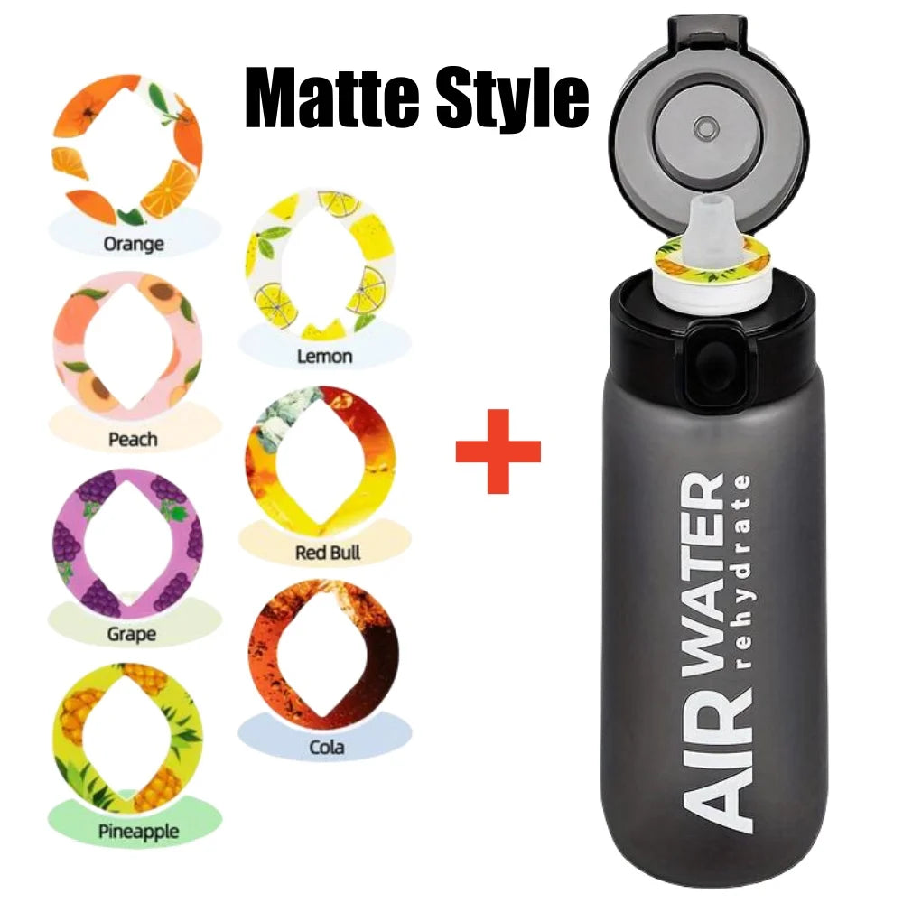 Fruit Flavor Sports Water Bottle With 7 Fruit Pods For Fitness