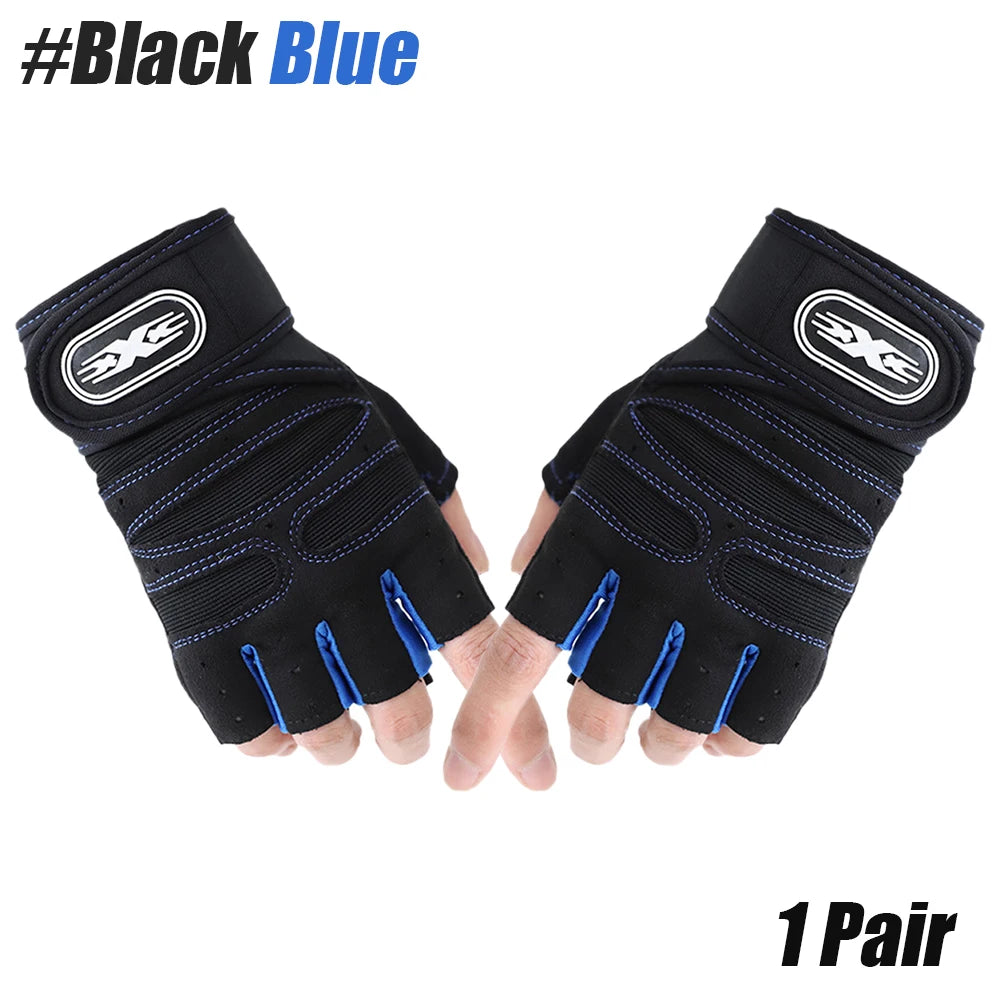 Antislip Workout Gloves For Palm Protection And Gym Lifting