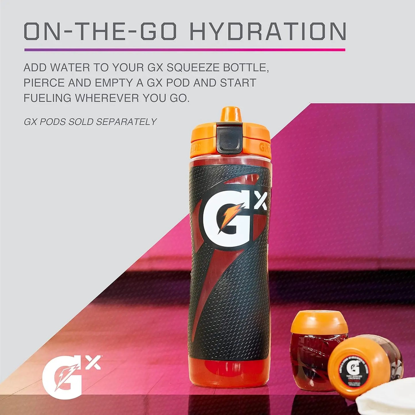 Refillable Nonslip Water Bottle With Durable Grip For Everyday Hydration