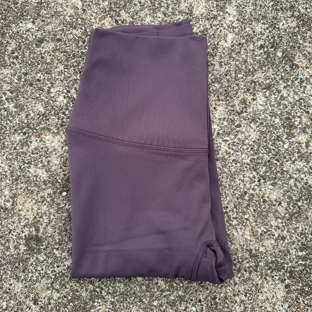 Back Pocket High Waist Yoga Leggings For Women Cropped Gym