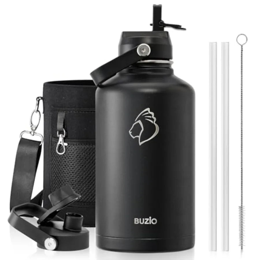 Vacuum Insulated Stainless Steel Water Bottle Double Wall BPA Free