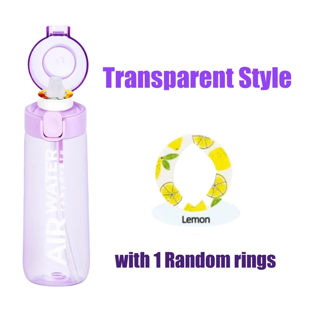 Fruit Flavor Sports Water Bottle With 7 Fruit Pods For Fitness