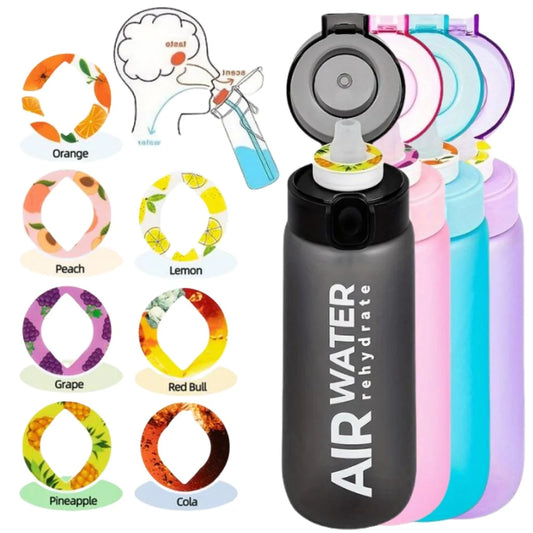 Fruit Flavor Sports Water Bottle With 7 Fruit Pods For Fitness