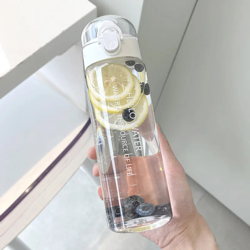 Portable Plastic Water Cup Large Capacity High Temperature Resistant