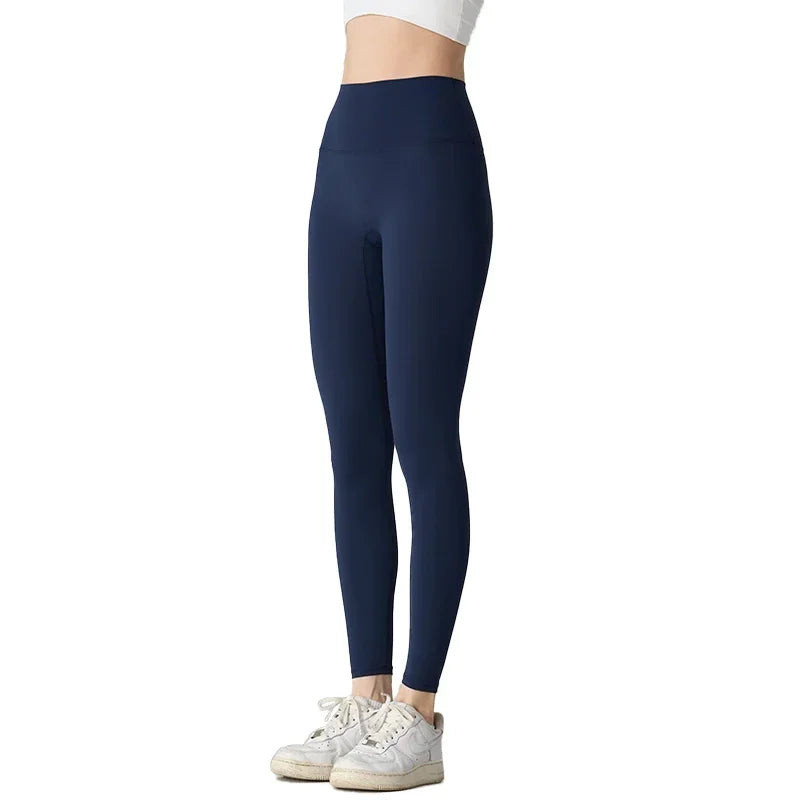 ZHUMU GYM Womens High Waist Yoga Leggings Quick Drying Pants