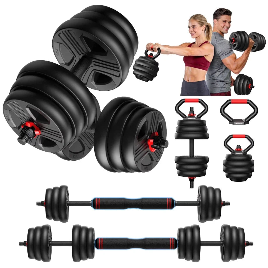 FED Fitness Five In One Adjustable Dumbbell Set For Strength
