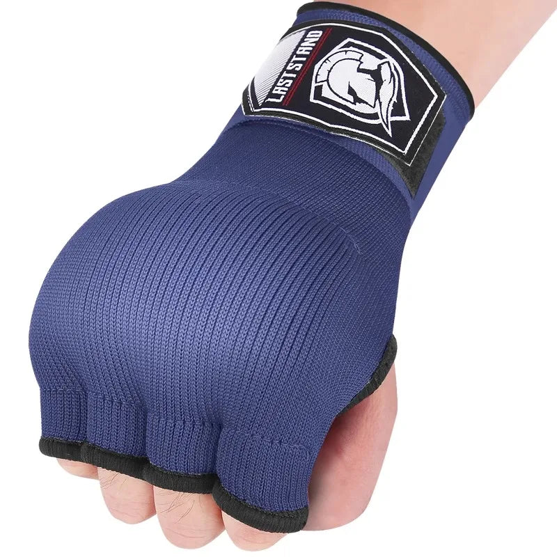 GINGPAI SPORT Gel Boxing Hand Wrap Half Finger Gloves