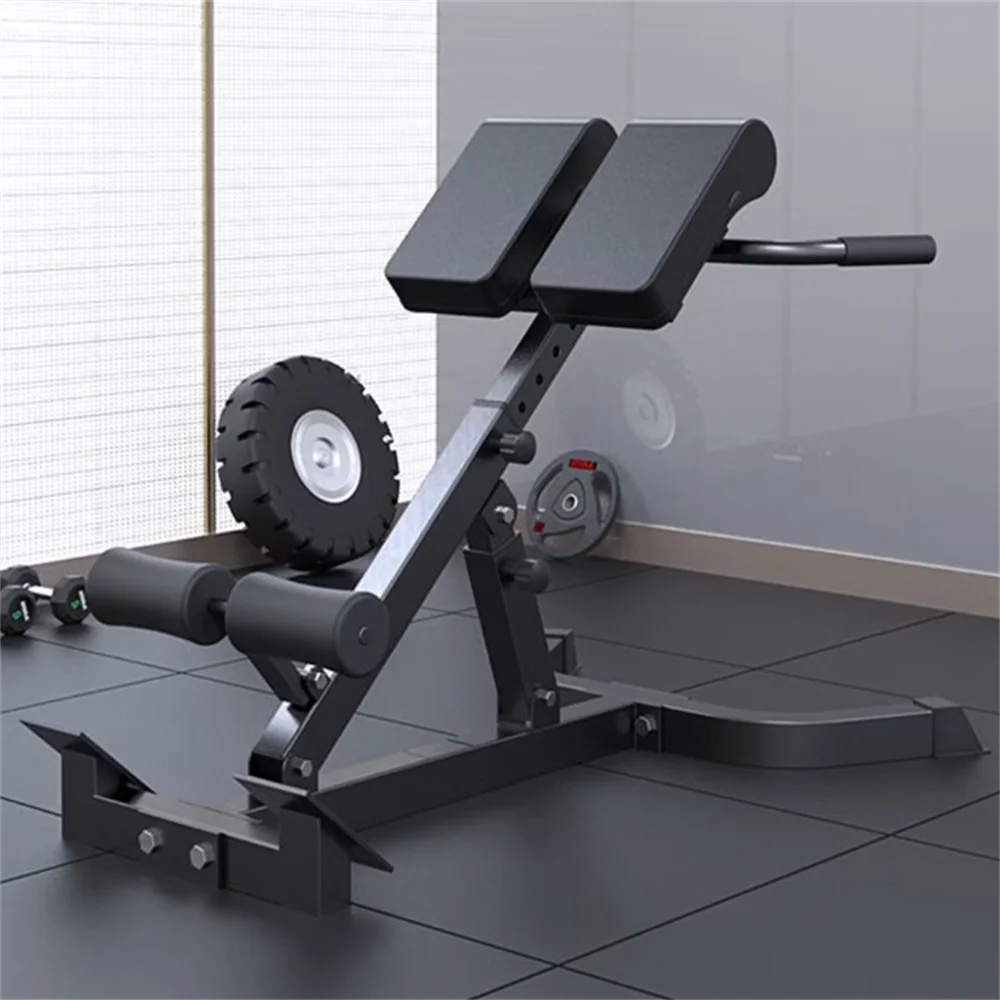 Foldable Hyperextension Roman Chair Bench For Core Strength At Home