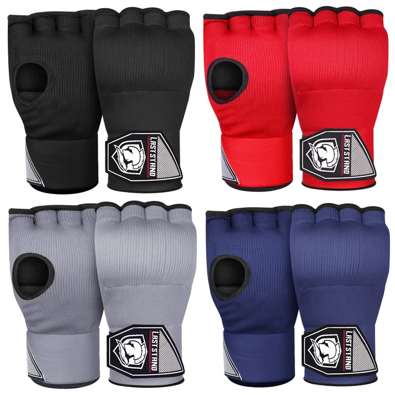 GINGPAI SPORT Gel Boxing Hand Wrap Half Finger Gloves