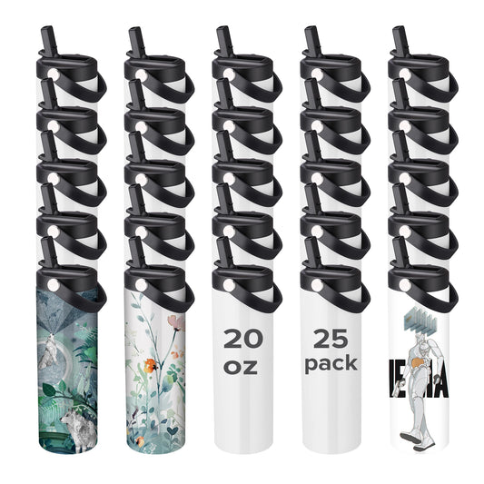Fastsub Sublimation Blanks Tumbler Vacuum Flask With Flip Lid