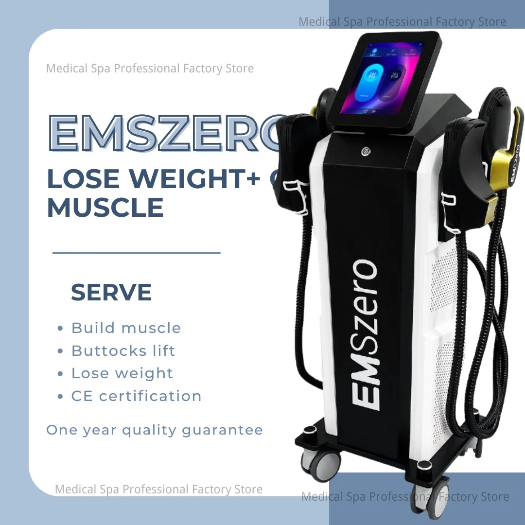 EMSZERO 6500W Tesla EMS Machine Muscle Stimulator For Body Sculpting