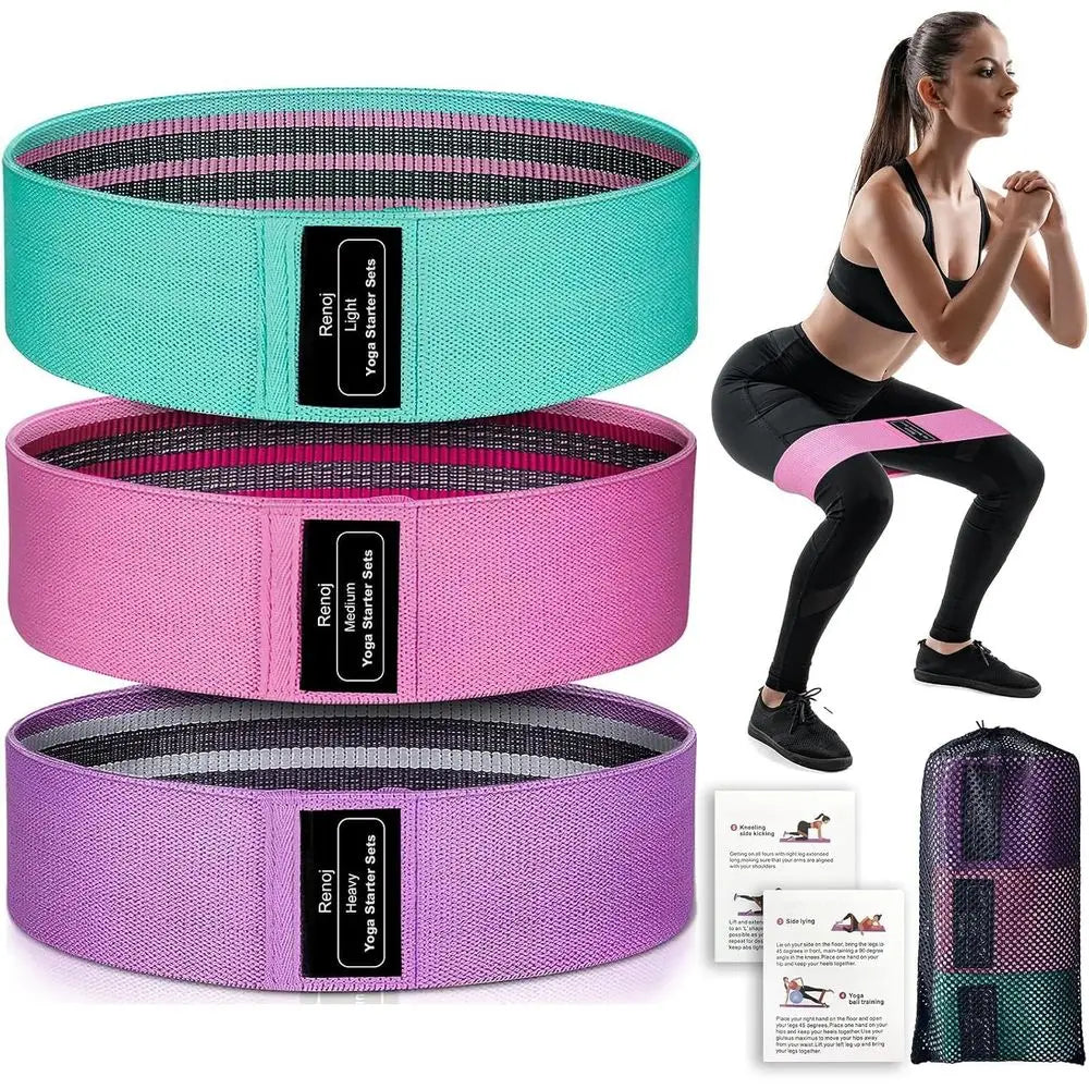 Proportional Resistance Bands Set For Fitness Pilates Yoga Home Gym