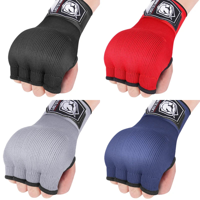GINGPAI SPORT Gel Boxing Hand Wrap Half Finger Gloves