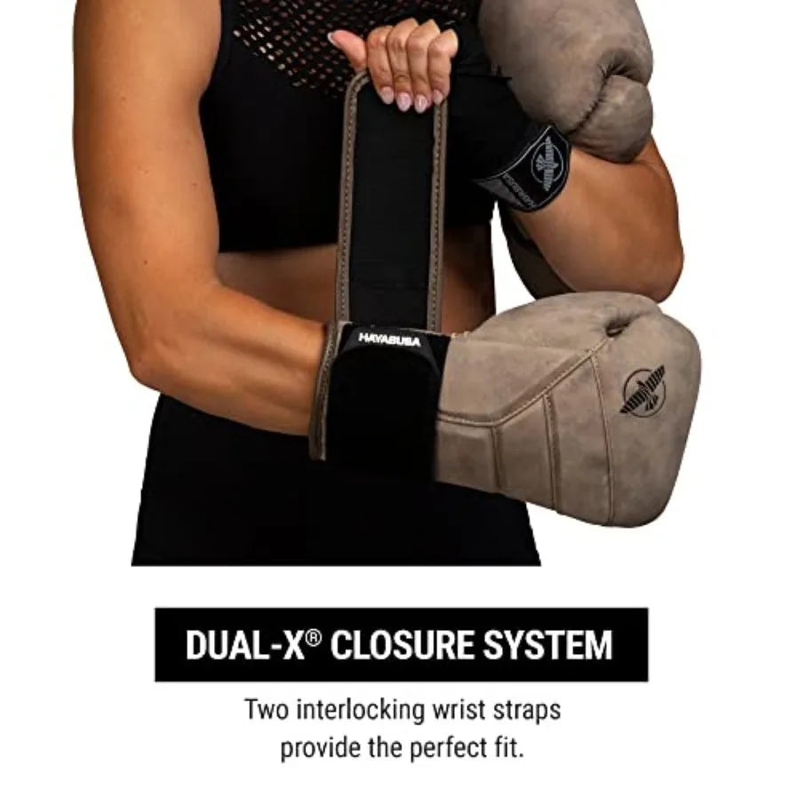 Leather Boxing Gloves for Training Sparring Heavy Bag Work