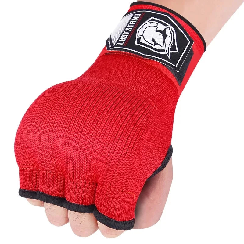 GINGPAI SPORT Gel Boxing Hand Wrap Half Finger Gloves