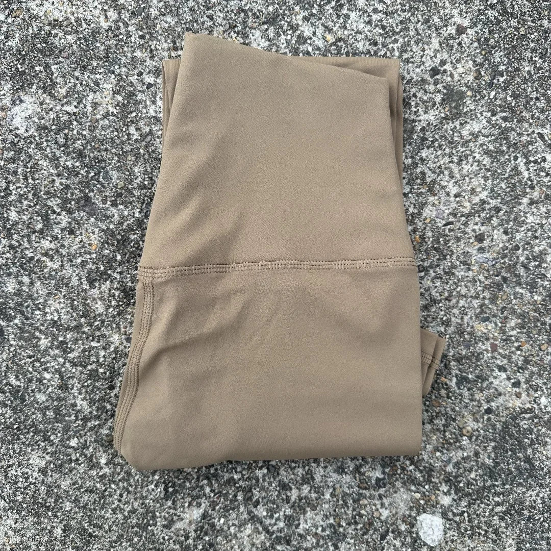 Back Pocket High Waist Yoga Leggings For Women Cropped Gym