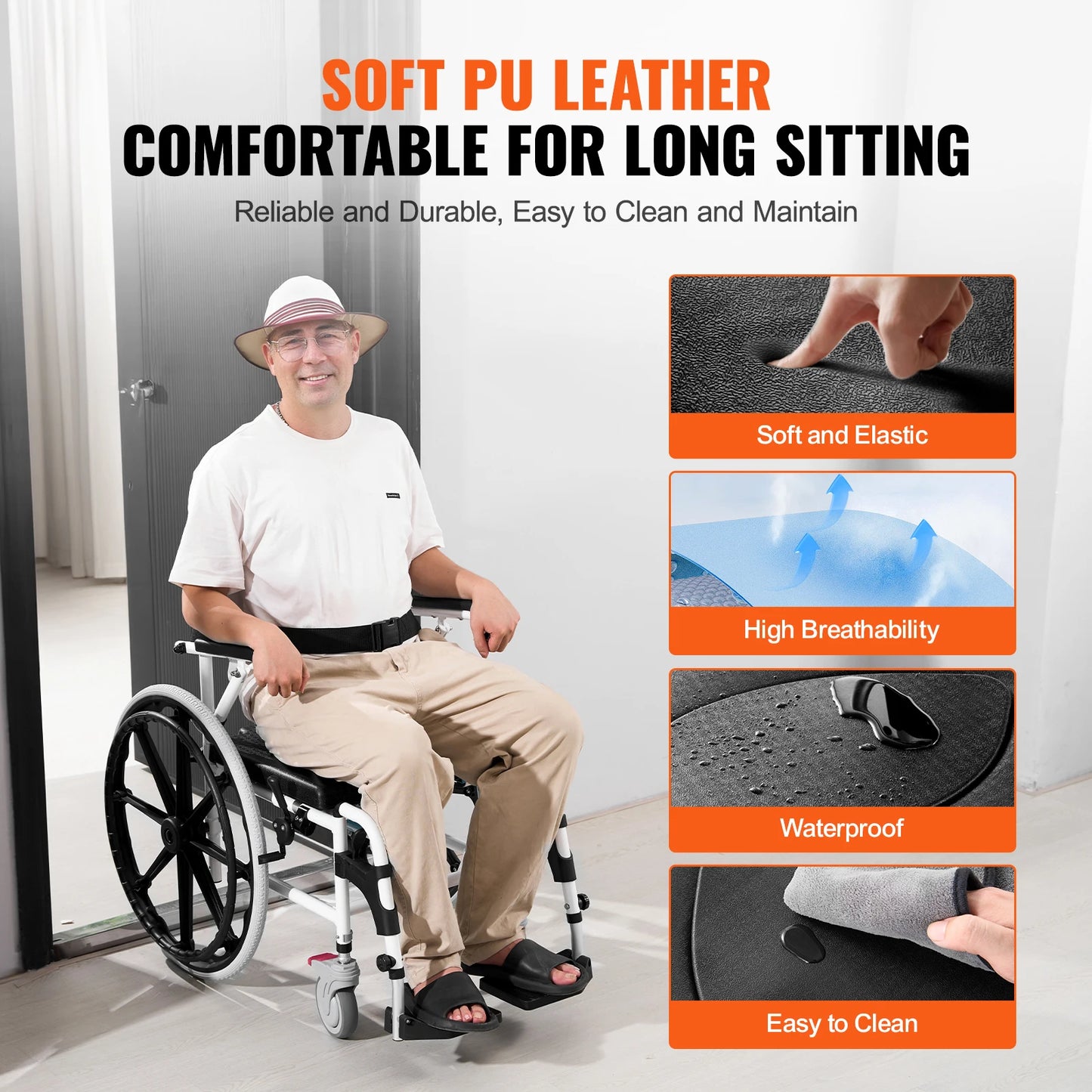 Shower Wheelchair For Inside Shower Rolling Chair 300 Lb Capacity