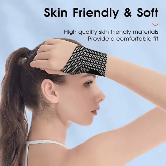Sports Protective Gear Set Wristbands Knee Braces Ankle Supports