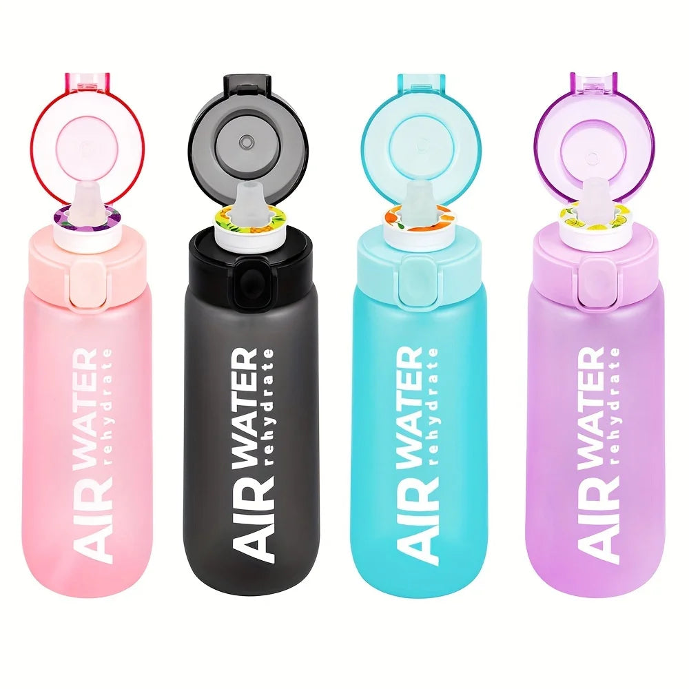 Fruit Flavor Sports Water Bottle With 7 Fruit Pods For Fitness