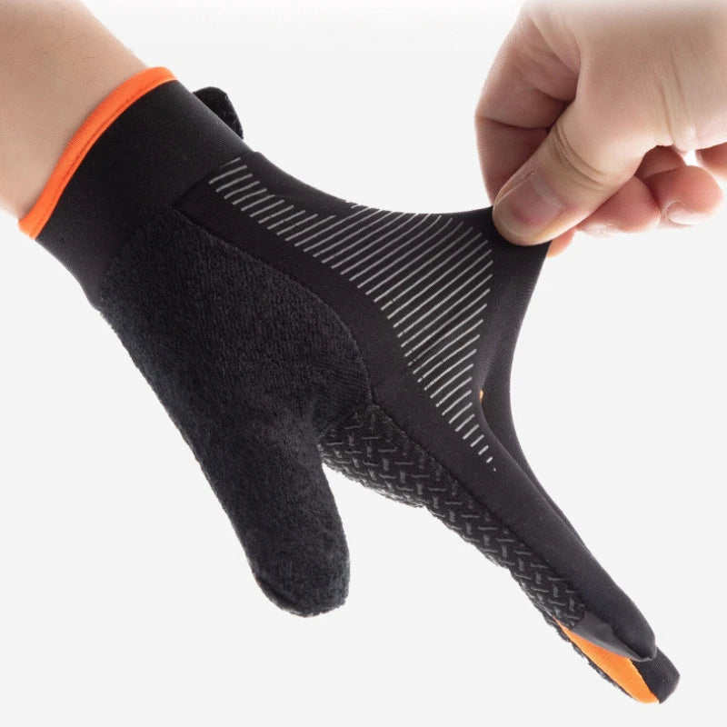 Men Cycling Gloves Full Finger Touch Screen For Bike Motorcycle Riding