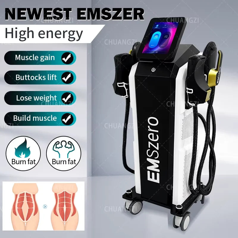 EMSZERO 6500W Tesla EMS Machine Muscle Stimulator For Body Sculpting