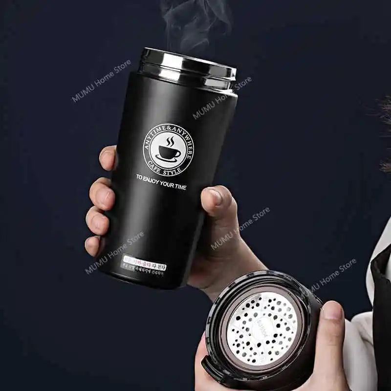 Vacuum Stainless Steel Thermos Mug Leakproof Portable