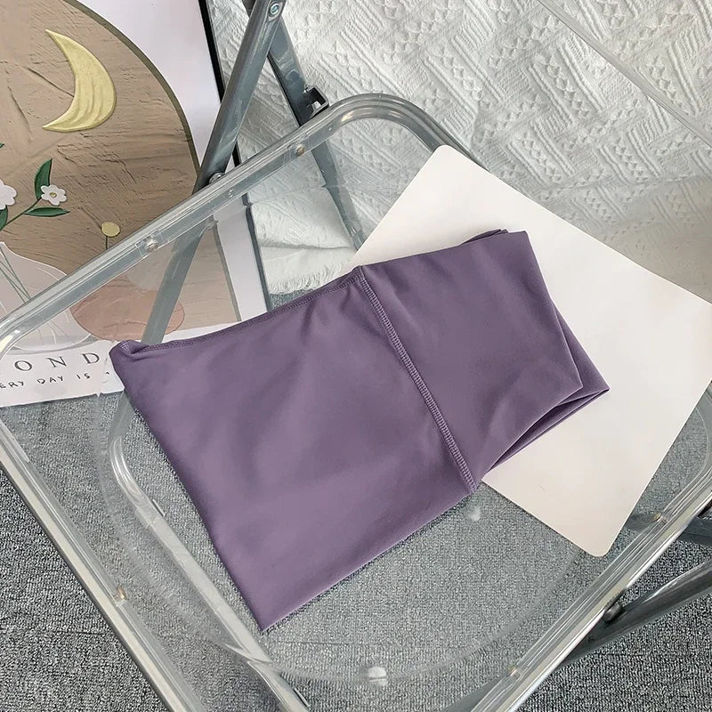ZHUMU GYM Womens High Waist Yoga Leggings Quick Drying Pants