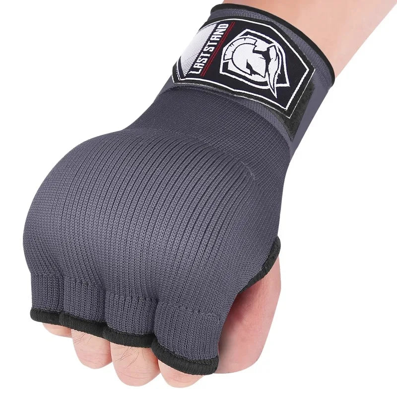 GINGPAI SPORT Gel Boxing Hand Wrap Half Finger Gloves