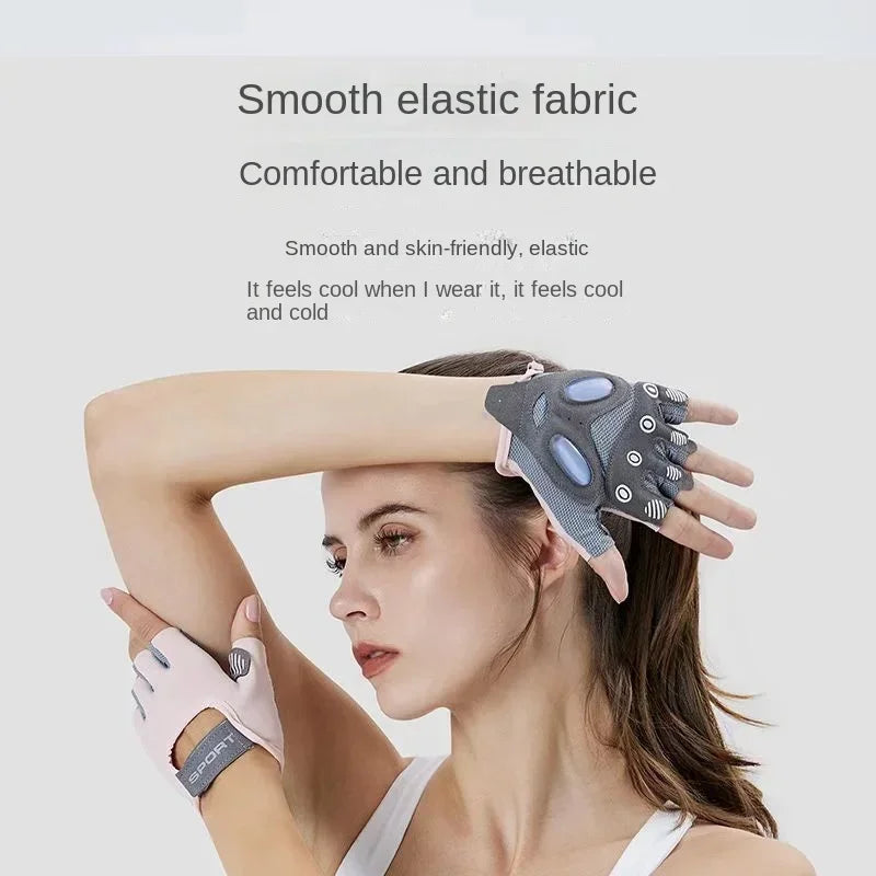 Slip Resistant Weight Lifting Gloves for Men and Women Gym Training