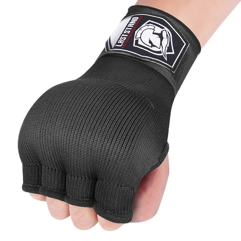 GINGPAI SPORT Gel Boxing Hand Wrap Half Finger Gloves