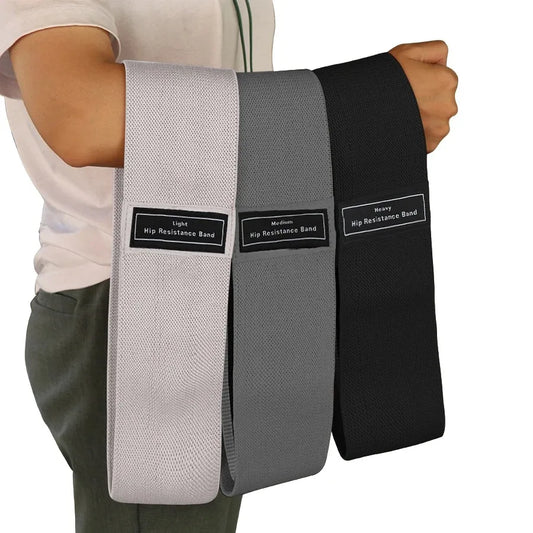 Glute Thigh Elastic Fabric Resistance Bands for Booty and Squat