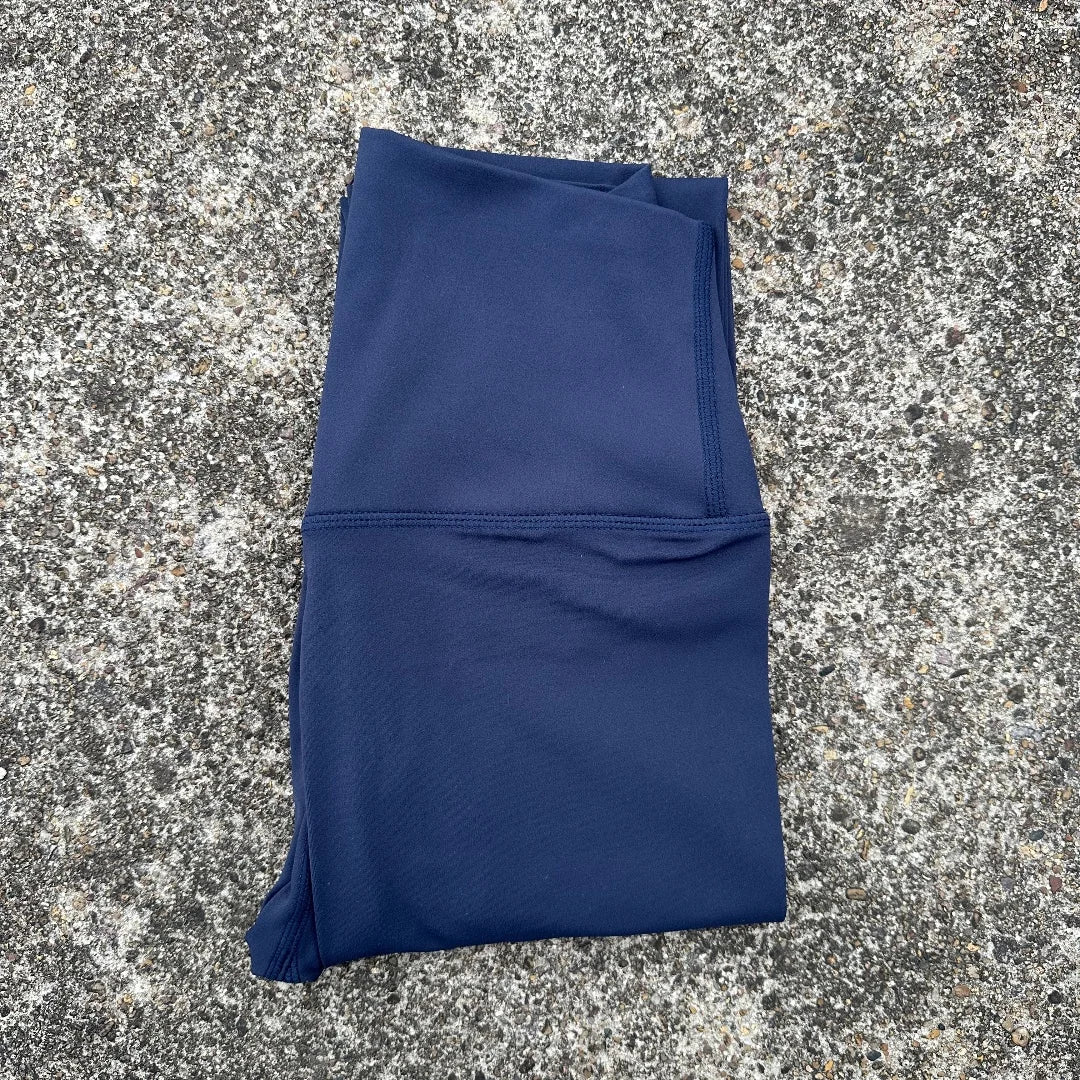 Back Pocket High Waist Yoga Leggings For Women Cropped Gym