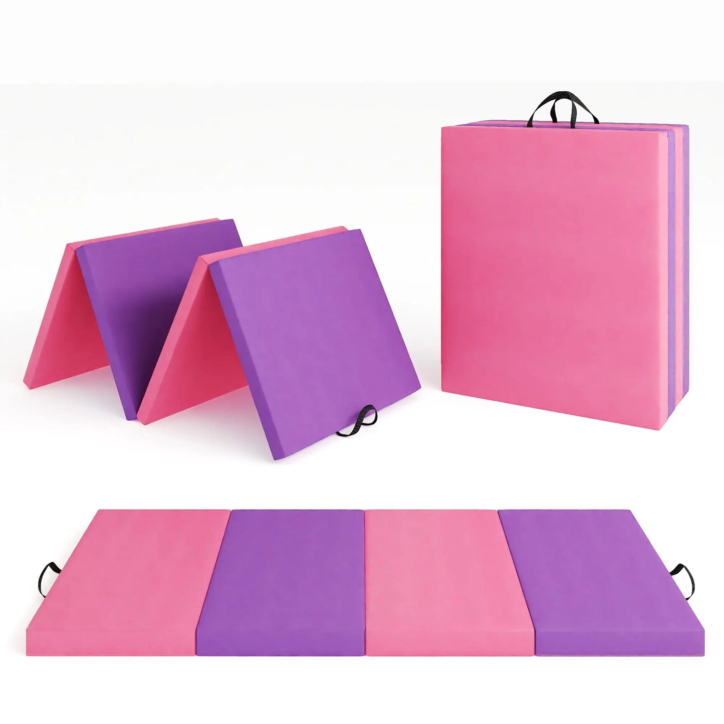 HiMISS Gymnastics Mat For Home Gym Tumbling And Yoga