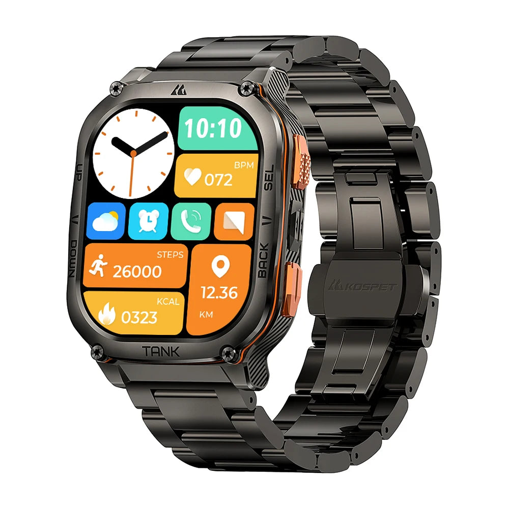 KOSPET Tank M3 Ultra GPS Smartwatch For Men Waterproof 5ATM AMOLED