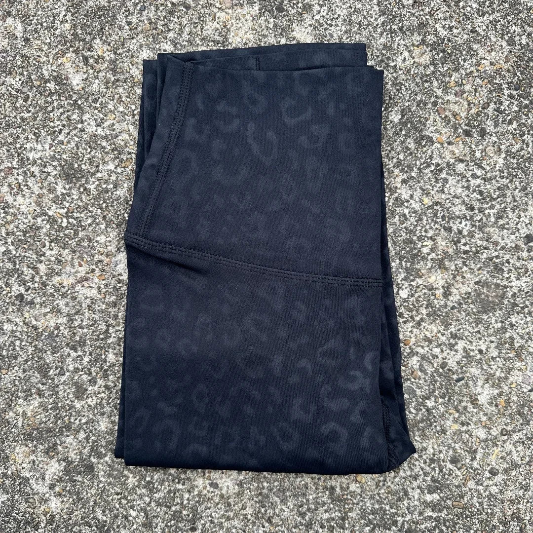 Back Pocket High Waist Yoga Leggings For Women Cropped Gym