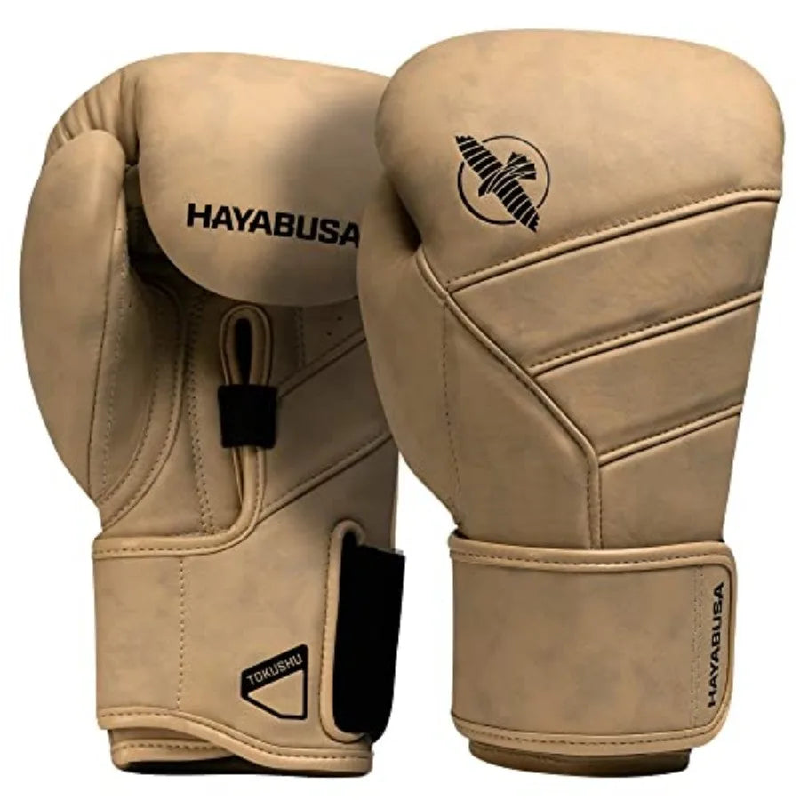 Leather Boxing Gloves for Training Sparring Heavy Bag Work