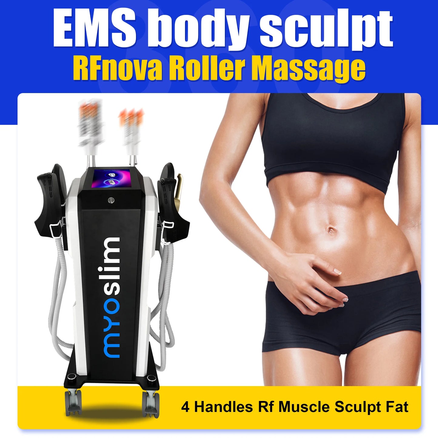 TAIXL Myoslim 2 In 1 Body Sculpt Machine With EMS And RF