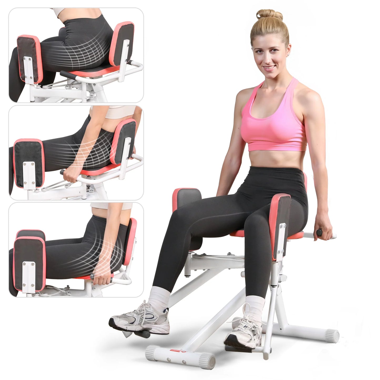 Warmounts Hip Abductor Machine Glute Thigh Trainer for Women