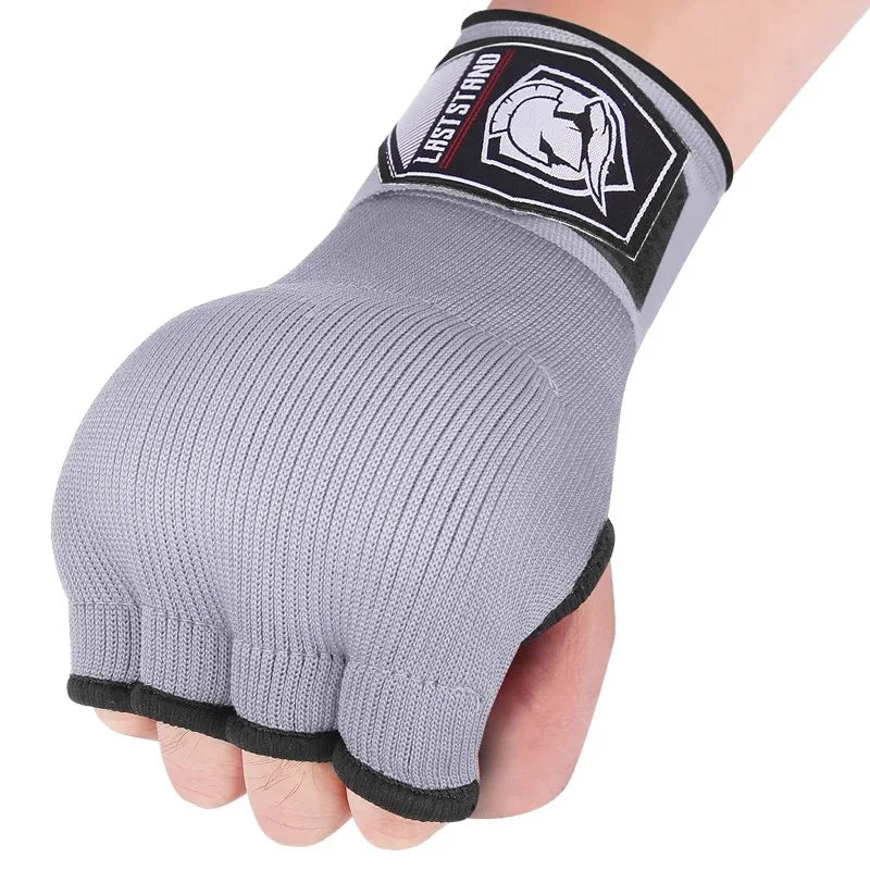 GINGPAI SPORT Gel Boxing Hand Wrap Half Finger Gloves