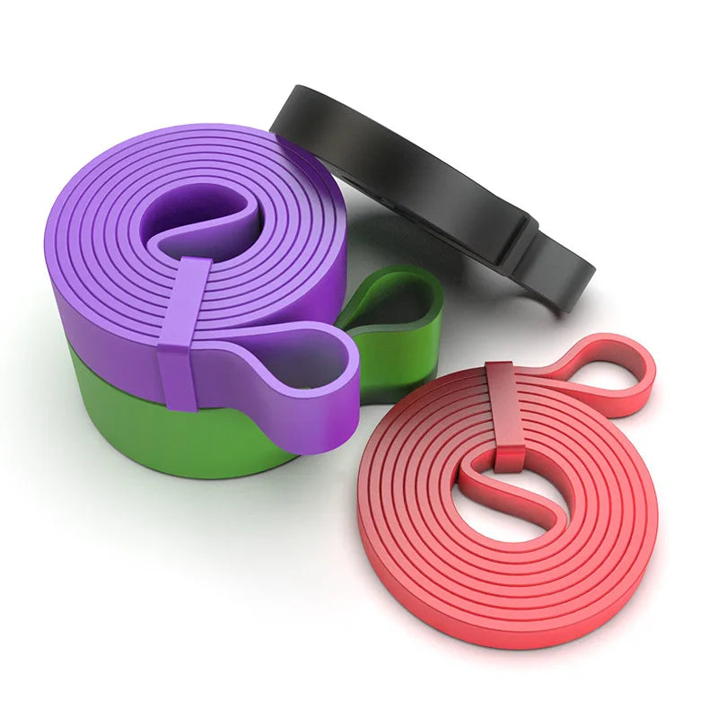 Pull Up Assistance Bands Four Level Resistance Set For Training