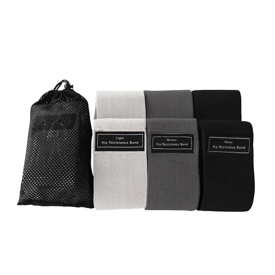 Glute Thigh Elastic Fabric Resistance Bands for Booty and Squat