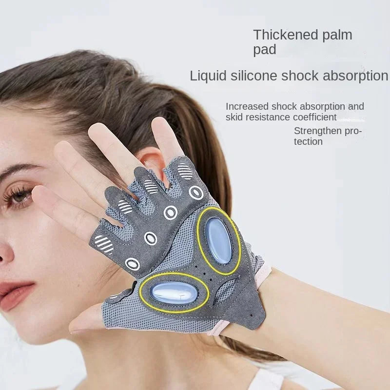 Slip Resistant Weight Lifting Gloves for Men and Women Gym Training