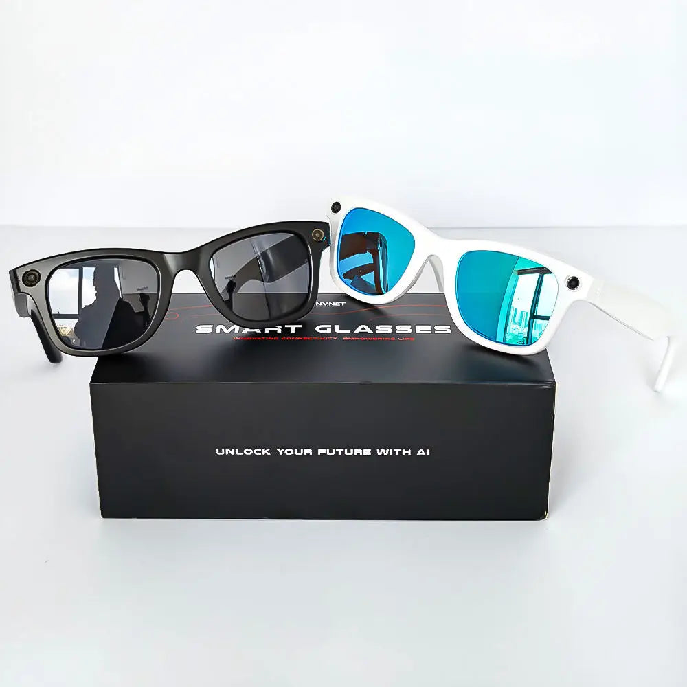 Gs4 Max Smart Glasses With AI Translator And Builtin Music Player