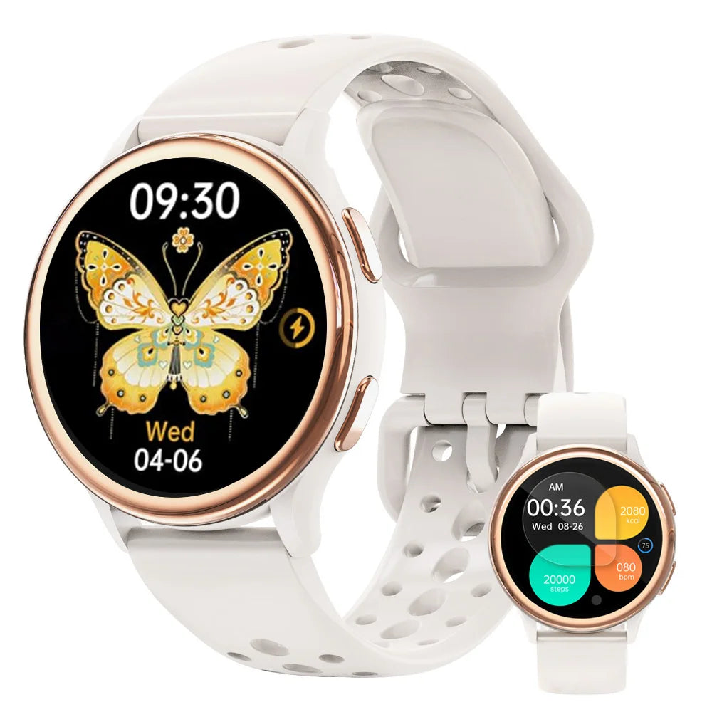Anyloop Women Smartwatch Fitness Tracker With Health Monitoring